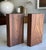 Mid-Century Walnut Wood Book Ends For Sale - Image 4 of 6