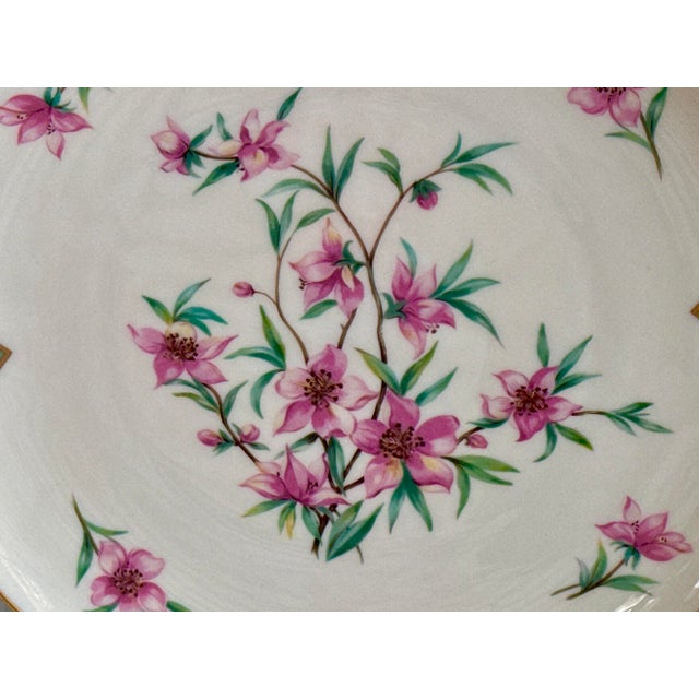 Ceramic Lenox Peach Tree Charger Plate For Sale - Image 7 of 9