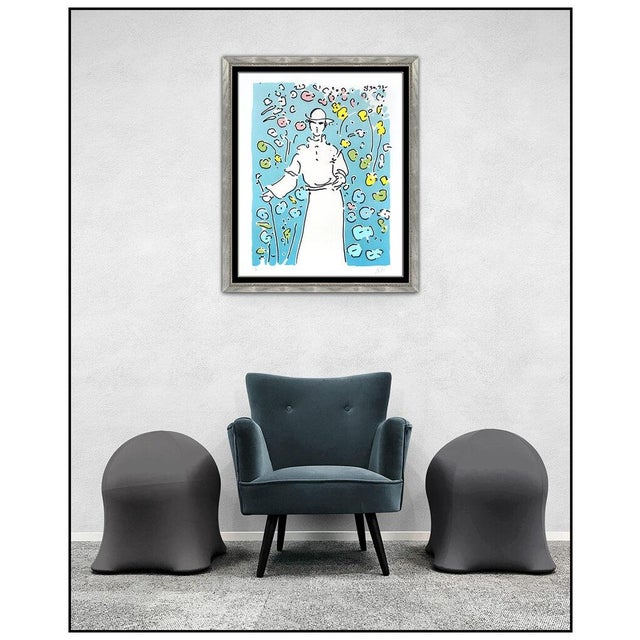 Message us to inquire about custom framing options! (Included for free with every purchase) The artwork here, "Monk In The...