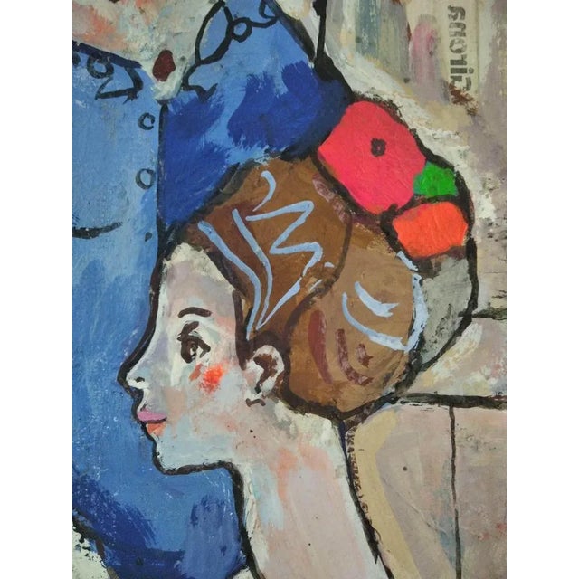 Torner De Semir, Figurative Composition, 2015, Mixed Media on Canvas For Sale - Image 4 of 8