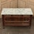 French Mahogany Louis XVI Style Commode With Carrara Marble Top For Sale - Image 17 of 18