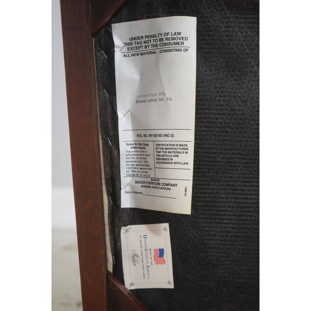 Set of 8 Baker Chippendale Clawfoot Mahogany Dining Chairs For Sale - Image 18 of 18