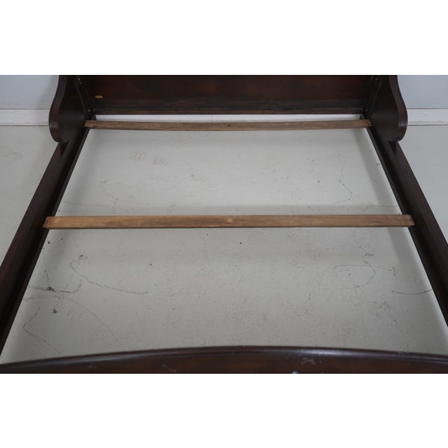 Ralph Lauren King Size Leather Continental Bed For Sale In Philadelphia - Image 6 of 12