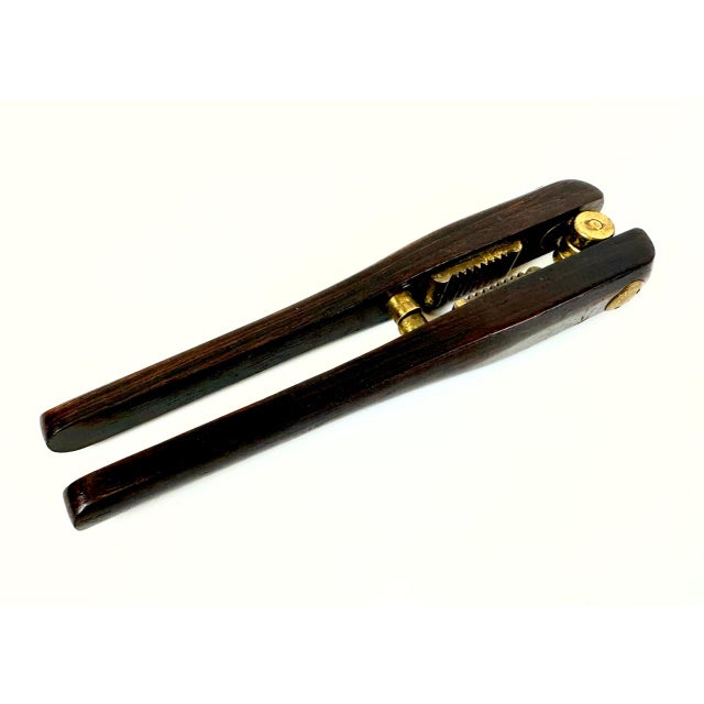 Mid-Century Modern Mid-Century Modern Rosewood and Brass Nutcracker by Poul Knudsen, 1950s For Sale - Image 3 of 7