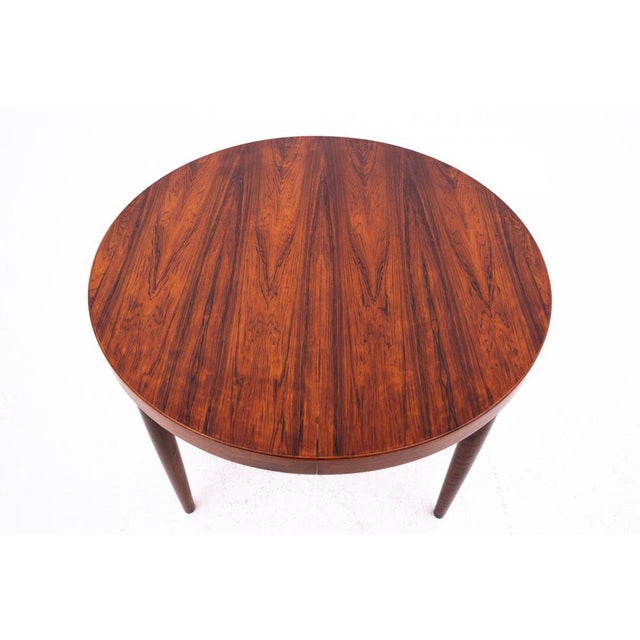 Danish Rosewood Dining Table, 1960s For Sale - Image 4 of 11