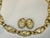 9 Carat Diamond Necklace & Earrings Bridal Suite 159 Gm 18 Karat Yellow Gold For Sale In New York - Image 6 of 18