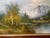 1980s Willi Bauer Large Impressionst Painting For Sale - Image 4 of 5
