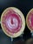 French Crimson & Gilt Porcelain Cabinet Plates from WG Co Limoges, 1890s, Set of 2 For Sale - Image 11 of 17