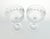 Contemporary 1990s Cristal D’Arques “Longchamp” Crystal Coupe Champagne Glasses - a Pair For Sale - Image 3 of 4