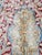 Antique Persian Kerman Oriental Carpet, Handmade Rug Navy, Ivory, Red, Soft Gold For Sale - Image 9 of 18