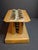 Wood Ultra Rare Antique 18th C Heavy Brass 12 Tube Candle Mold Primitive Corks 5x10 For Sale - Image 7 of 16