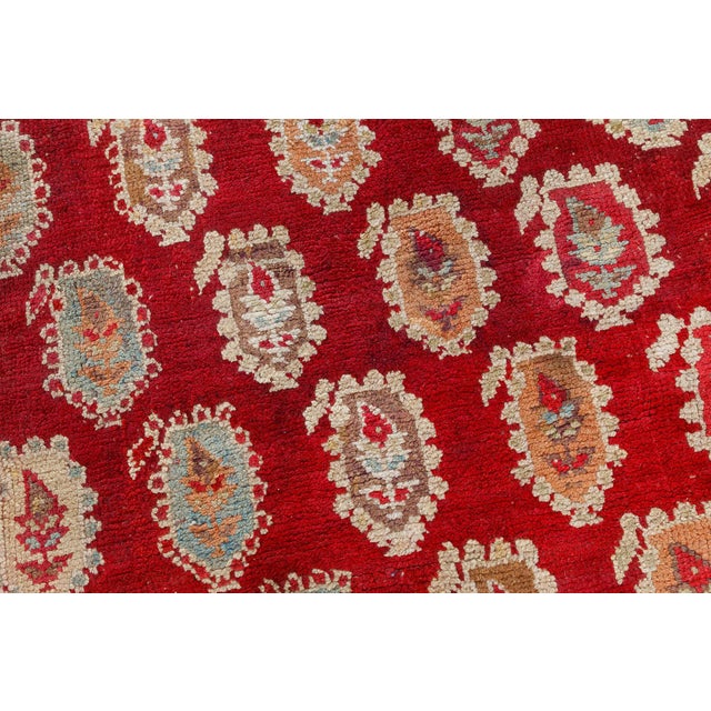 Late 19th Century Antique Turkish Oushak Rug For Sale - Image 5 of 8