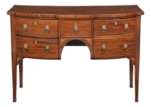 19th Century English Inlaid Sideboard Hepplewhite Mahogany