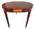 C. 1900 Valiant Furniture Inlaid Mahogany and Satinwood Flip-Top Hepplewhite Gaming Table For Sale