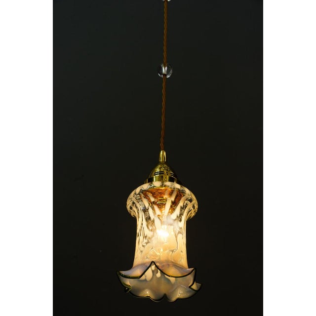 Art Deco Pendant in Opaline Glass, 1920s For Sale - Image 9 of 18
