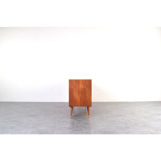 Black Mid-Century Modern Op-Art Hand-Painted Sideboard from Sven Andersen Møbelfabrik, 1960s For Sale - Image 8 of 18