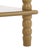 Early 21st Century Dilyn Bobbin 3 Shelf Accent Table in Desert Brown For Sale - Image 5 of 7