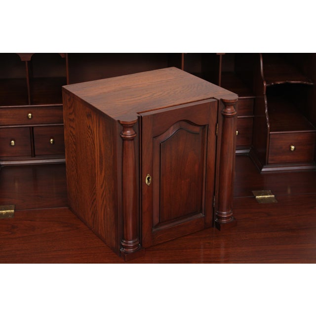Henkel Harris Cherry Slant Front Desk For Sale - Image 10 of 18