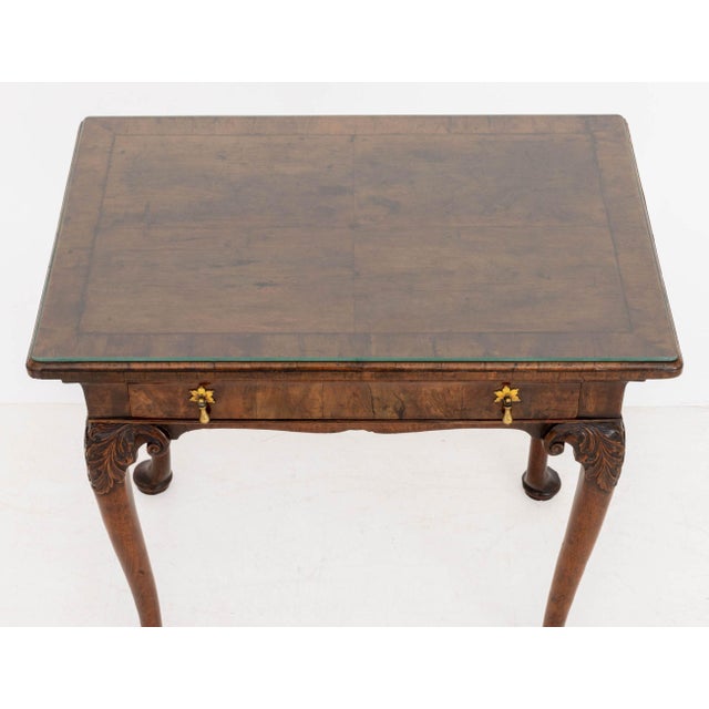 George II Walnut Side Table For Sale - Image 4 of 9