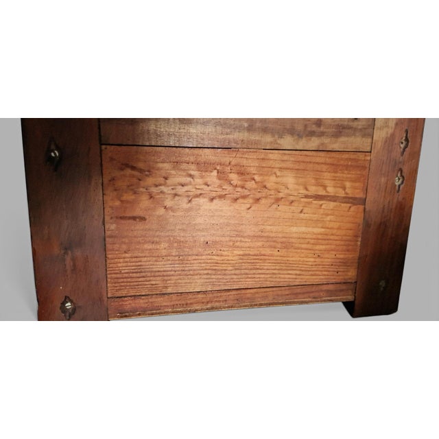 Antique Inlaid Wall Mirror with Case, 1890s For Sale - Image 15 of 18