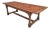 Refrectory Kitchen Farmhouse Oak Dining Table, 1920 For Sale