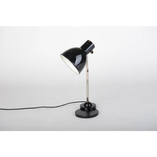 Bauhaus Bauhaus Desk Lamp Disco from Zirax Leuchten, 1930s For Sale - Image 3 of 5
