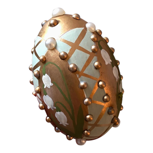 Victoria Magazine Hand-Painted Easter Egg "Style B"