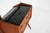 Brown Mid-Century Modern Danish Teak Vanity Table with Black Glass Top, 1960s For Sale - Image 8 of 10