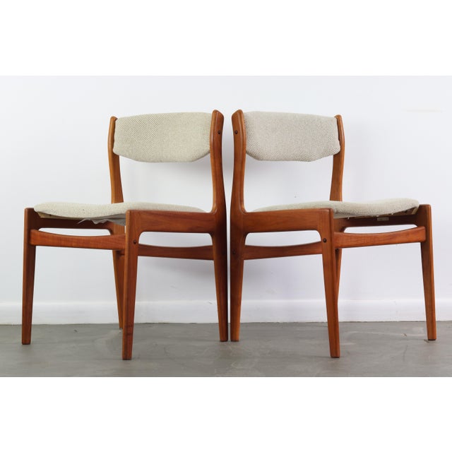 Teak Dining Chairs by Benny Linden - Set of 4 For Sale - Image 12 of 12