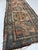 Name: INSANELY OLD and Beautiful Antique Kurdish Runner with Large Elephant Foot Prints | Coral, Taupe, Smokey Charcoal...