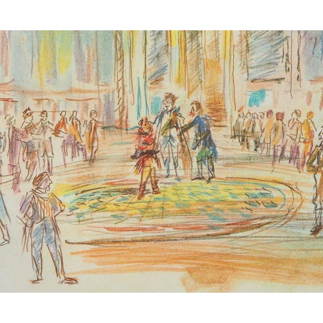 Oskar Kokoschka, Palace Hall, 1962, Photolithograph For Sale - Image 3 of 6