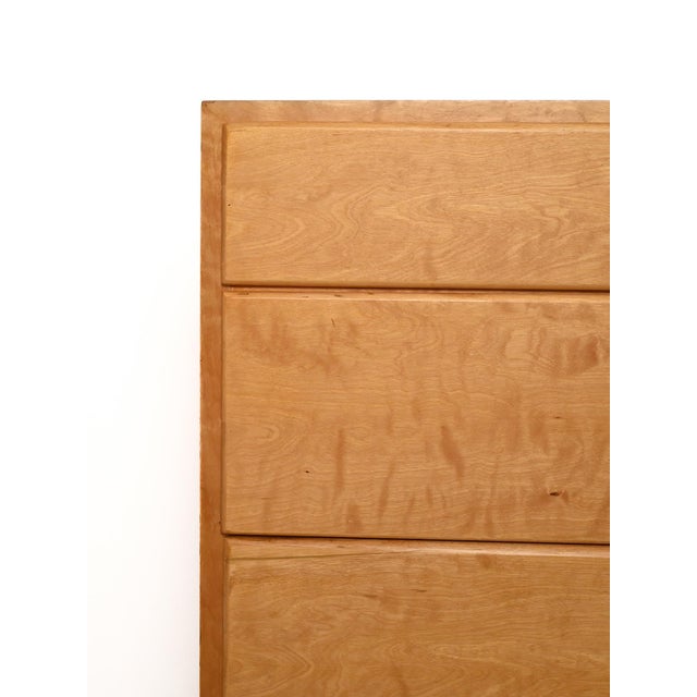 1960s Vintage Scandinavian Birch Chest of Drawers, 1960s For Sale - Image 5 of 9