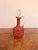 Mid 19th Century Antique Victorian Cranberry Glass Decanter, 1860 For Sale - Image 5 of 5