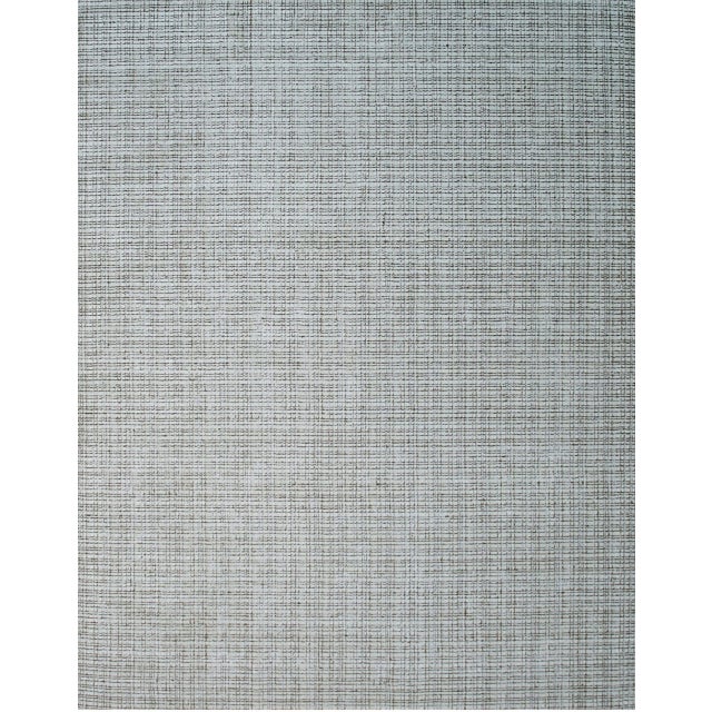 Warm Sarrah White Handmade Bamboo Silk Rug, Country of Origin: India. This exceptional piece represents the finest...