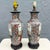 Vintage Chinese Hand Painted Porcelain Table Lamps - A Pair For Sale In West Palm - Image 6 of 6