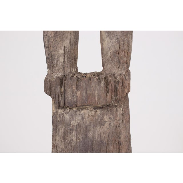 Borneo Artist, Hampatong Dayak Ancestral Figure, 1800s, Ironwood For Sale - Image 3 of 6