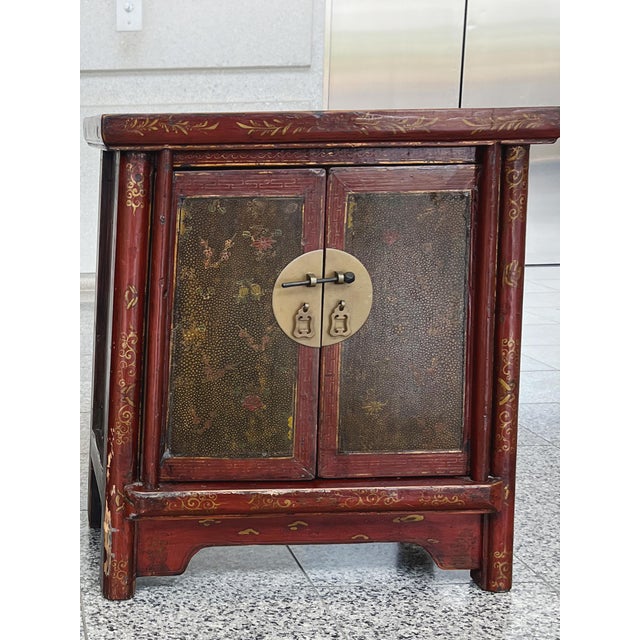 Wood Early 20th Century Chinese Elmwood Nightstands - A Pair For Sale - Image 7 of 18