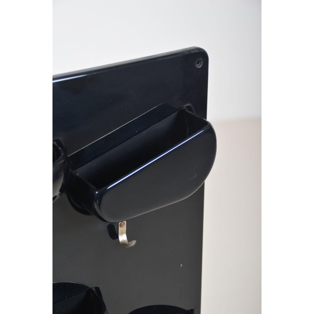 Black Uten Silo II Wall Organizer by Dorothee Maurer-Becker for Design M, 1960s For Sale - Image 8 of 13