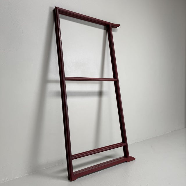 Japanese Kimono Display Hanger with Faceted Frame, 1950s For Sale - Image 10 of 11