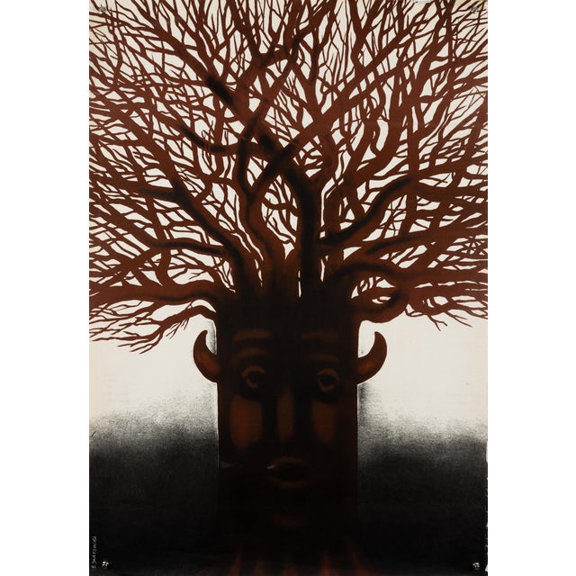 Mumers Play Theater Poster by B. Jankowska, 1975 For Sale - Image 9 of 9