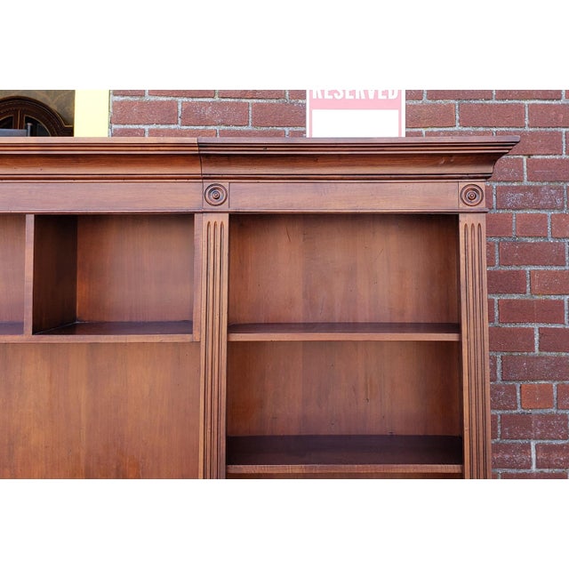 Ethan Allen British Classics Cinnabar Multiple Piece Media Center Wall