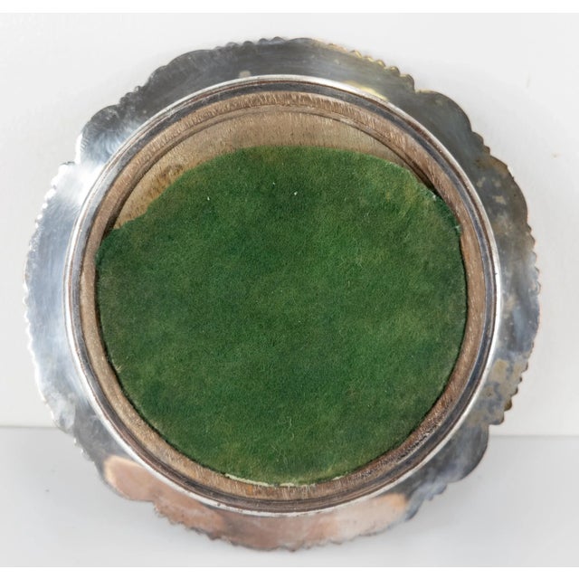 Late 19th Century Late 19th Century English Sheffield Silver Plate Wine Coaster For Sale - Image 5 of 7