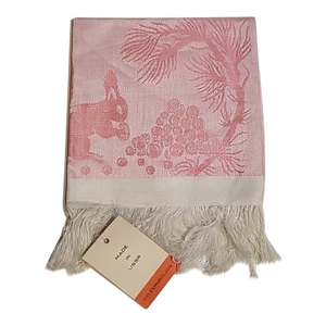 Vintage Linen Flax Woven Kitchen Towel