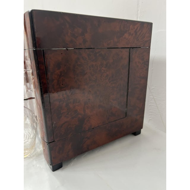 Amtique Boulle Liqueur Cabinet, 1800s For Sale - Image 13 of 17