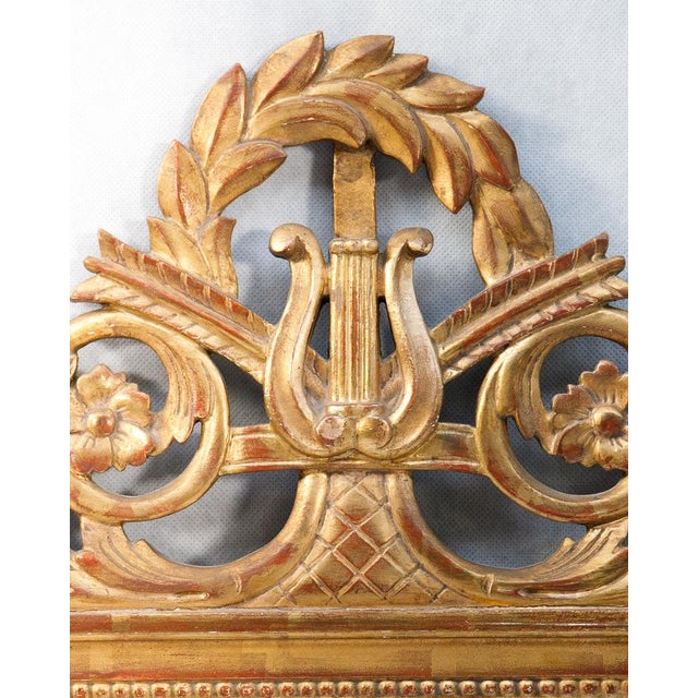 Meet this utterly charming louis xvi-style trumeau mirror — once created to celebrate a marriage, and still radiating that...