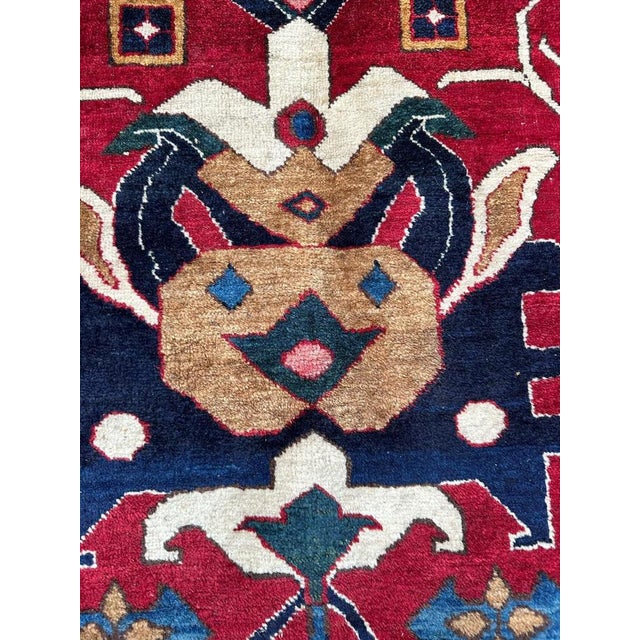 Mid-Century Azerbaijan Rug, 1950s For Sale - Image 15 of 18