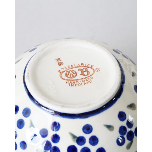 Polish Ceramic Pots from Boleslawiec, 1970s, Set of 2 For Sale - Image 6 of 7