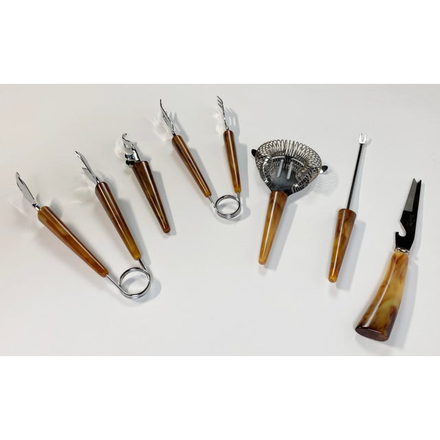 Vintage Bartender Tools, Set of 6 | Chairish