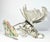 1960s Mid-Century Vintage Large Rooster Chicken Silver Metal Art Sculpture For Sale - Image 10 of 12