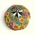 This rare find from MacKenzie Childs- floral adorned pumpkin with the classic courtly check pattern on top- sure to add a...